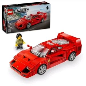 LEGO 76934 Speed Champions Ferrari F40 Supercar Build Set 318 pcs - New & Sealed